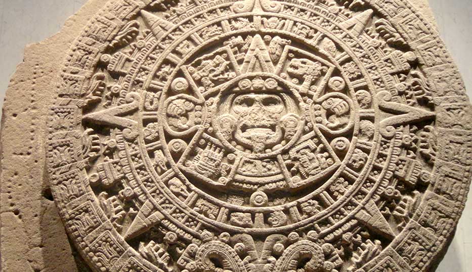 マヤ文明 アステカカレンダー メキシコ - 工芸品